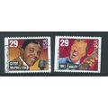 usa stamps blues music and rock . sg2831 sg 283...