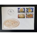 Cabo Verde 1998 Mi. 742 - 745 FDC Gastronomia G...