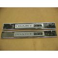1964 DODGE DART GT INTERIOR DOOR PANEL EMBLEMS ...