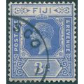 Fiji 1924 3d bright blue SG234 used