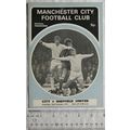 1971 programme Manchester City v. Sheffield United