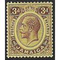 JAMAICA 1912-20 GV MULTI CROWN CA 3d VALUE MINT...