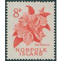 Norfolk Island 1960 8d. red SG28 MNH