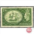 1951 SG509 2/6d Yellow-Green Very Fine Used