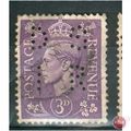 GB stamps 1941-42 KGV1 -3d pale violet SG490 pe...