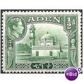 Aden 1939 SG16 1/2a Yellowish-Green Mounted Mint .