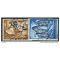 1962 Michel 729+732 - fine used (o)