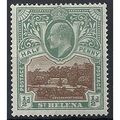 St Helena 1903 SG55 1/2d Brown & Grey-Green Mou...