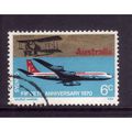 AUSTRALIA 1970 SG 477 6c QANTAS FINE USED