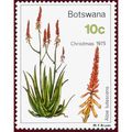 Botswana 1975 Christmas Aloes 10c Lutescens Unm...