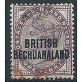Bechuanaland 1891 SG33 1d Lilac Fine Used.. .