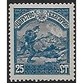 Mi 114 (**): 25 st. blue Liberation of Macedoni...