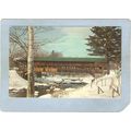 NH Jackson Covered Bridge Postcard Covered Brid...
