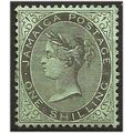 Jamaica 1910 SG54 1/- Black/Green Wmk Crown CA ...
