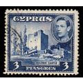 Cyprus 1938 - KG VI Landscapes Kolossi Castle 3...