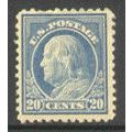 515 20c Benjamin Franklin Fine Plus MHR S0255