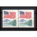 2280a 25c U.S. Flag Fine MNH CNP Left 9 PA1040