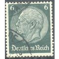 Germany 1934 - 6pf green - President Von Hinden...