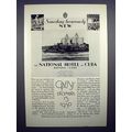 1930 The National Hotel of Cuba Ad - Luxuriousl...