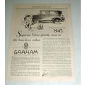 1930 Graham Standard Six Town Sedan Ad - Value