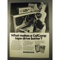 1975 Calcomp Tape Drives Ad - What Makes Better