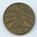 Germany 10 Reichspfennig 1935 (J)