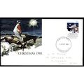 AUSTRALIA 1981 FDC Christmas PO Cover 160 - Bla...