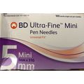 BD Ultra-Fine MINI Pen Needles 31 Gauge Lancets...