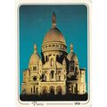 Paris Sacre Coeur France Postcard posted 1988 VGC