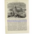 Tomb of Absalom, Holy Land, Book Illustration (...
