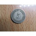 1894a 5 Pfennig Germany Empire Coin