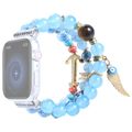Beaded Crown Anchor Watchband For Apple Watch S...