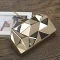 New Handheld Women's Bag Diamond Iron Box Banqu...