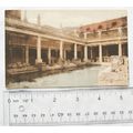 vintage postcard Bath, Roman Baths