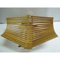 Vintage MCM folding Wooden Basket for table, fr...