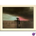 GB Postcard - 'Walking In The Rain' - Jon Franklin