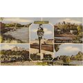 Multi View Greetings From Arundel Sussex Postca...