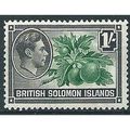 Solomon Islands 1939 SG68 1/- Green & Black Mou...
