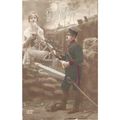 CARTE POSTALE - Patriotique - ref 112