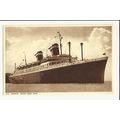 United States Lines SS AMERICA Postcard by Phot...