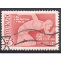 Canada 1967 - SG614 - 5c red - Athlete, Pan-Ame...