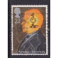 GB 1991 SCIENTIFIC ACHEIVEMENTS 22p FARADAY USE...