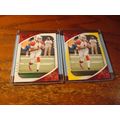2020, Panini Absolute, 2-Cards, Green, Yellow, ...