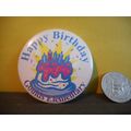 Goulds Elementary Happy Birthday pinback,St. Jo...
