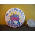 Goulds Elementary Happy Birthday pinback,St. Jo...