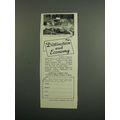 1953 Cabot's Creosote Stains Ad - Distinction