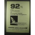 1966 Seaboard World Airlines Ad - Ship Transatlantic
