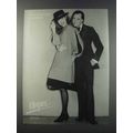 1981 Kasper Fashion Ad - The Admiration is Mutual
