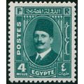 Egypt 1936 4m blue-green SG 235 unused