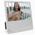 New Engraved Silver 50th Birthday Photo Frame G...